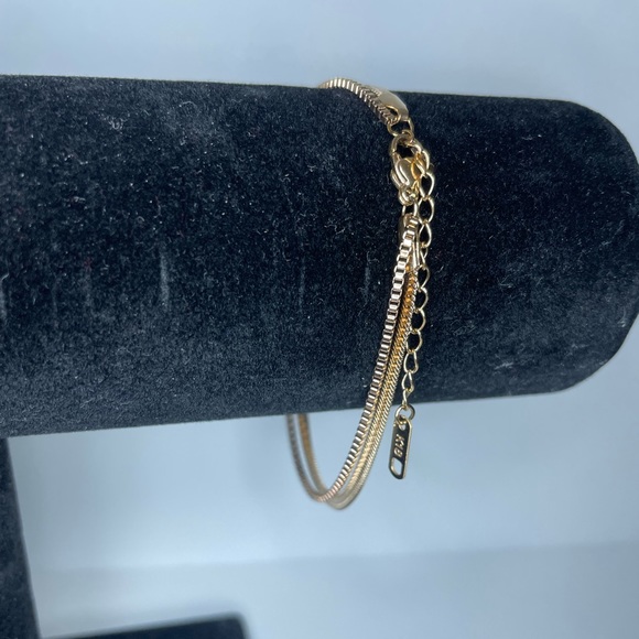 ✨Clara 18K Rose Gold Titanium Steel Snake Anklet Bracelet 3mm - Picture 7 of 10